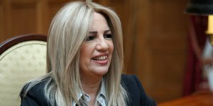 Η Φώφη Γεννηματά (Φωτογραφία: IntimeNews/ΚΑΠΑΝΤΑΗΣ ΔΗΜΗΤΡΗΣ)