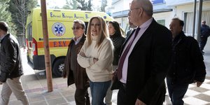 Το «Σωτηρία» επισκέφθηκε η Φώφη Γεννηματά/ Φωτογραφία: ΑΠΕ-ΜΠΕ/ΣΥΜΕΛΑ ΠΑΝΤΖΑΡΤΖΗ