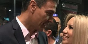 Η Φώφη Γεννηματά με τον Πέδρο Σάντσεθ