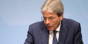Ο Ιταλός πρωθυπουργός Πάολο Τζεντιλόνι/ Φωτογραφία: Markus Schreiber/ AP