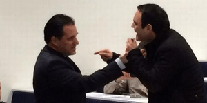 Χαμός στην ομιλία Γεωργιάδη στο Λονδίνο: Φοιτητές διαμαρτυρήθηκαν έντονα με συνθ