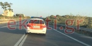 Περιπολικό της γερμανικής αστυνομίας στους δρόμους της Κρήτης! -Φωτογραφία: ekriti.gr
