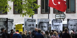 Το 61% των Γερμανών δεν θέλει την Τουρκία στην ΕΕ/ Φωτογραφία: Markus Schreiber/ AP