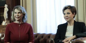 Κρίση στις σχέσεις Παπακώστα (αριστερά) και Γεροβασίλη (δεξιά) για τις κρίσεις στην ΕΛΑΣ -Φωτογραφία: Intimenews/ΛΙΑΚΟΣ ΓΙΑΝΝΗΣ
