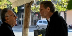 Από πρόσφατη επίσκεψη του Παύλου Γερουλάνου σε γειτονιές της Αθήνας / Φωτογραφία: InTime News