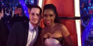 Η Τζένιφερ Χάντσον με τον Γιώργο Γιγκλά