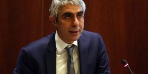 Ο Γιώργος Τσίπρας σχολιάζει τη συνάντηση του πρωθυπουργού με επιχειρηματίες στη Θεσσαλονίκη (Φωτο αρχείου: ΑΠΕ -ΜΠΕ)
