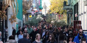 αγορά τα Χριστούγεννα/Φωτογραφία: Eurokinissi