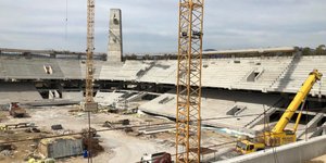 Οι εργασίες στο νέο γήπεδο της ΑΕΚ