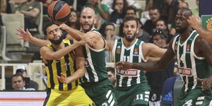 Μετά την Χίμκι κέρδισε και την Φενέρ ο Παναθηναϊκός /Φωτογραφία: EUROKINISSI