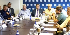 Παραμένει στην θέση του ο Βασίλης Γκαγκάτσης /Φωτογραφία: EUROKINISSI