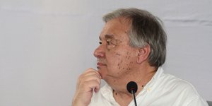 O γενικός γραμματέας του ΟΗΕ Αντόνιο Γκουτέρες/Φωτογραφία: AP