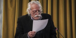 Ο Μανώλης Γλέζος (Φωτογραφία: EUROKINISSI/ΣΩΤΗΡΗΣ ΔΗΜΗΤΡΟΠΟΥΛΟΣ)