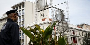 γλυπτό στην Ομόνοια/Φωτογραφία αρχείου: Eurokinissi