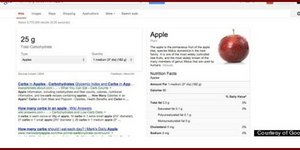 Μάθε τι τρως με ένα κλικ- Η Google προσθέτει στην αναζήτηση της θερμιδομετρητή