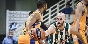 Φάση από το ματς στο ΟΑΚΑ / Φωτογραφία: Eurokinissi