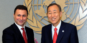 Ο Γκρουέφσκι μίλησε στον Μπαν Κι Μουν για «μακεδονική μειονότητα» στην Ελλάδα