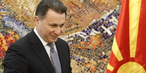Φωτογραφία: AP/ Boris Grdanoski