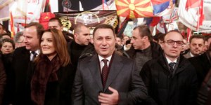 Φωτογραφία: AP Photo/Boris Grdanoski