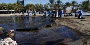 Εργασίες απορρύπανσης στον Αλιμο/Φωτογραφία: SOOC