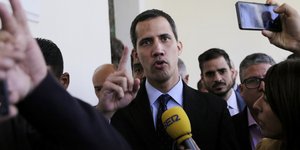 Ο Χουάν Γκουαϊδό/ Φωτογραφία: AP- Fernando Llano