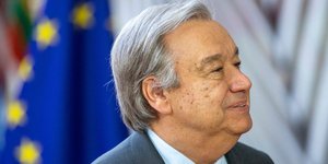 Ο Αντόνιο Γκουτέρες/ Φωτογραφία AP images