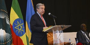 Ο Αντόνιο Γκουτέρες/ Φωτογραφία: AP- Samuel Habtab