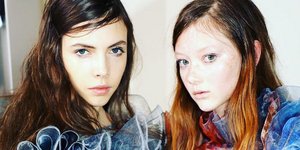 Το hairstyle στο σόου της Μαίρης Κατράντζου/ Φωτογραφία: Mary Katrantzou/Instagram