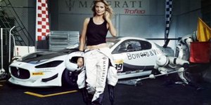 H Maserati κλείνει 100 χρόνια και συνεργάζεται με τη Heidi Klum