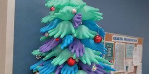 Στολισμός σε νοσοκομείο