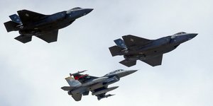 Μαχητικά αεροσκάφη F-35/Φωτογραφία: AP