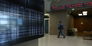 Αρχειακή εικόνα από το χρηματιστήριο Αθηνών / Φωτογραφία: SOOC