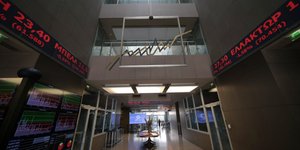 Συνεδρίαση του Χρηματιστηρίου (Φωτο: Eurokinissi)