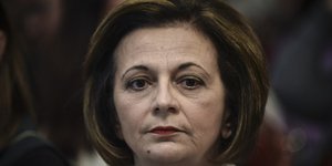 Η υφυπουργός Εσωτερικών Μαρίνα Χρυσοβελώνη- φωτογραφία eurokinissi