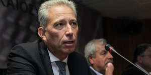 Αιχμές για ΣΥΡΙΖΑ από τον Κ. Χρυσόγονο / Φωτογραφία: EUROKINISSI (ΓΙΑΝΝΗΣ ΠΑΝΑΓΟΠΟΥΛΟΣ)