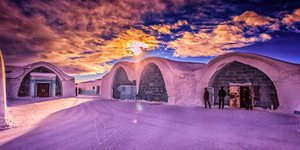 Το εκθαμβωτικό ξενοδοχείο από πάγο: Οχτώ εβδομάδες για να φτιαχτεί