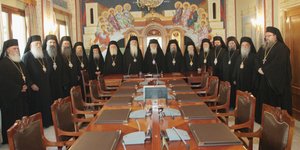 Η Ιερά Σύνοδος (Φωτογραφία: Eurokinissi/ΜΠΟΝΗΣ ΧΡΗΣΤΟΣ)