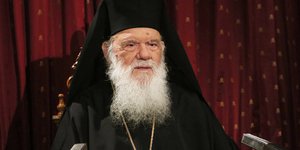 Ο Αρχιεπίσκοπος Ιερώνυμος (Φωτογραφία: Eurokinissi/ΧΡΗΣΤΟΣ ΜΠΟΝΗΣ)