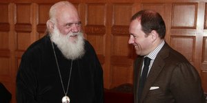 Η οικονομική κρίση και η λαθρομετανάστευση τα θέματα που συζήτησαν Ψυχάρης-Ιερών