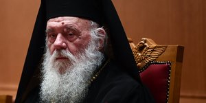 Ο Αρχιεπίσκοπος Ιερώνυμος (Φωτογραφία: IntimeNews/ΒΑΡΑΚΛΑΣ ΜΙΧΑΛΗΣ)