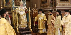 Ο Αρχιεπίσκοπος Ιερώνυμος στη χριστουγεννιάτικη Θεία Λειτουργία / Φωτογραφία: EUROKINISSI