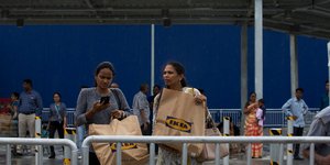Το πρώτο του κατάστημα στην Ινδία άνοιξε το Ikea. Φωτογραφία: AP