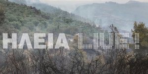 Μεγάλη πυρκαγιά στην Ηλεία/ Φωτογραφία: ilialive.gr