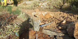 Τρόμος στην Ηλεία: «Ανοιξε» το βουνό και έγινε κατολίσθηση βράχων -Εκκένωση σπιτιών [εικόνες]