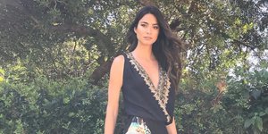 H Ηλιάνα Παπαγεωργίου στην χθεσινή εμφάνιση στο GNTM /Φωτογραφία: Instagram/ilianapapageorgiou