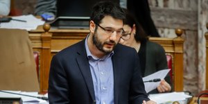 Ο Νάσος Ηλιόπουλος / Φωτογραφία: EUROKINISSI/ΓΙΩΡΓΟΣ ΚΟΝΤΑΡΙΝΗΣ