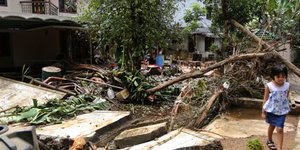 πλημμύρες στην Ινδία/Φωτογραφία: AP