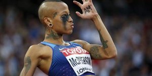 Η Ινικα ΜακΦέρσον έστρεψε πάνω της τα βλέμματα (Φωτογραφία: ΑP/ Matthias Schrader)