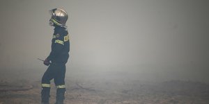 Φωτογραφία: Φωτιά στο χωριό Δεμάτι Ηρακλείου