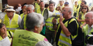 «Αγανακτισμένοι» συνταξιούχοι εισέβαλλαν στο γερμανικό προξενείο στη Βαρκελώνη!